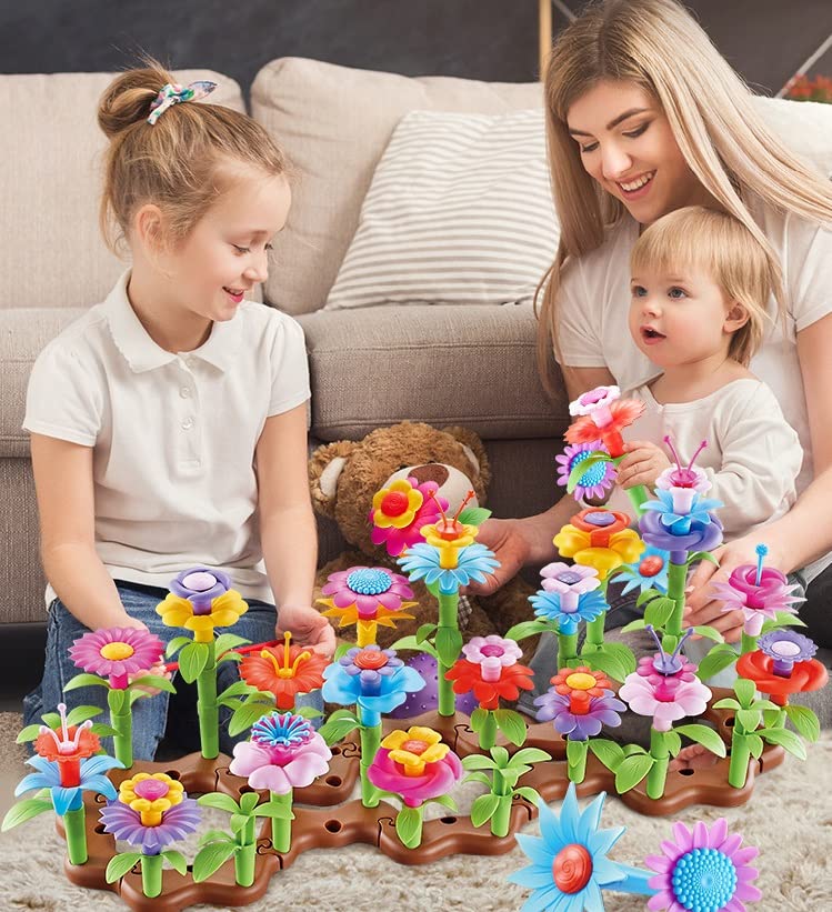 Buy YelaJoy Flower Garden Building Toy Set for Kids Building Blocks