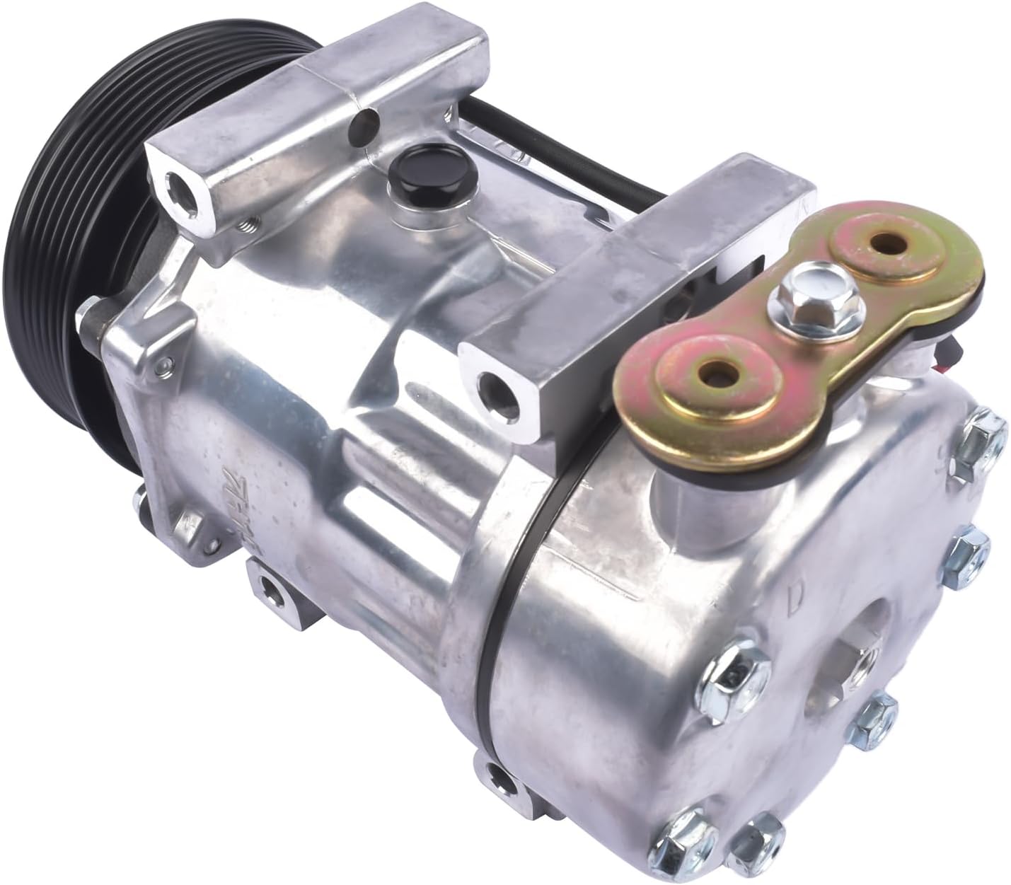 4079 A/C Compressor Assembly Replacement for Kenworth & Peterbilt 320 382 384 389 587# F69-6001-121 F696001121 F696002122 F696003122 47926000 4079 4376 A/C Conditioner Compressor Lamerto