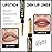 evpct 1Pcs Fairest Nude Velvet Matte Lip Liner and Lipstick Combo Set Kit for Women, Magic 24 Hours Lipstick and Lip Liner Makeup Set Stain Long Lasting Waterproof labial, 47
