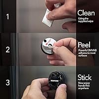 Vista 7 de Rokform - Funda de cristal para iPhone 13 Mini + soporte de aluminio para teléfono RokLock