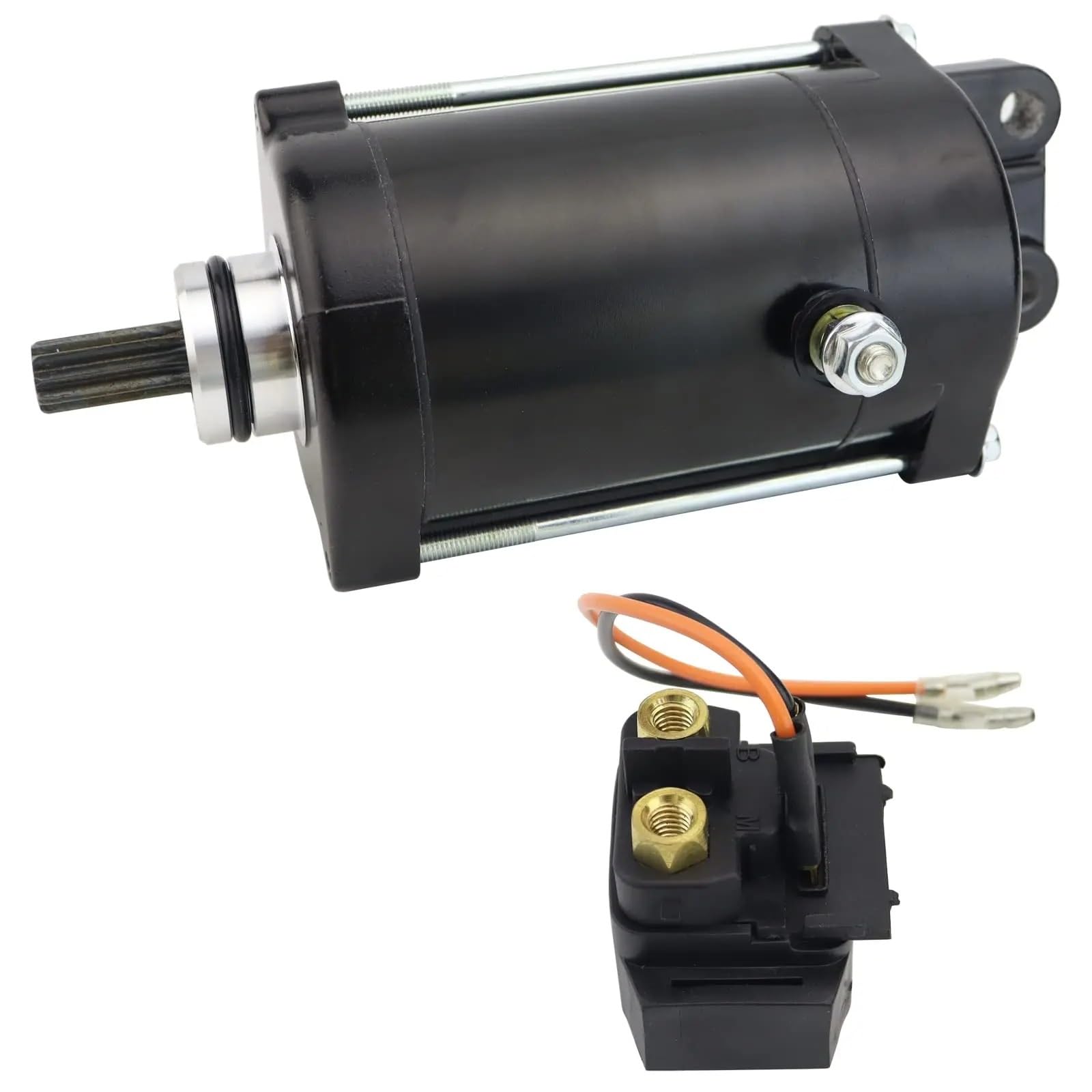 Motorino avviamento Per WaveRunner VX1100 VX1100A VX1100B VX1100C 1052cc OEM NO.6D3-81800-00 6B6-81940-00-00 Motorino Avviamento E Relè A Solenoide