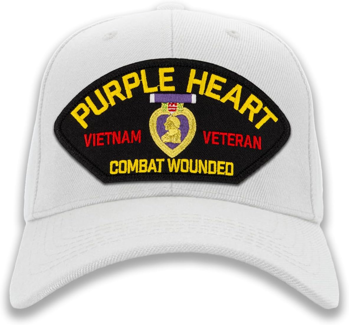 Purple Heart - Vietnam Veteran Combat Wounded Hat – Ball Cap or Trucker Hat