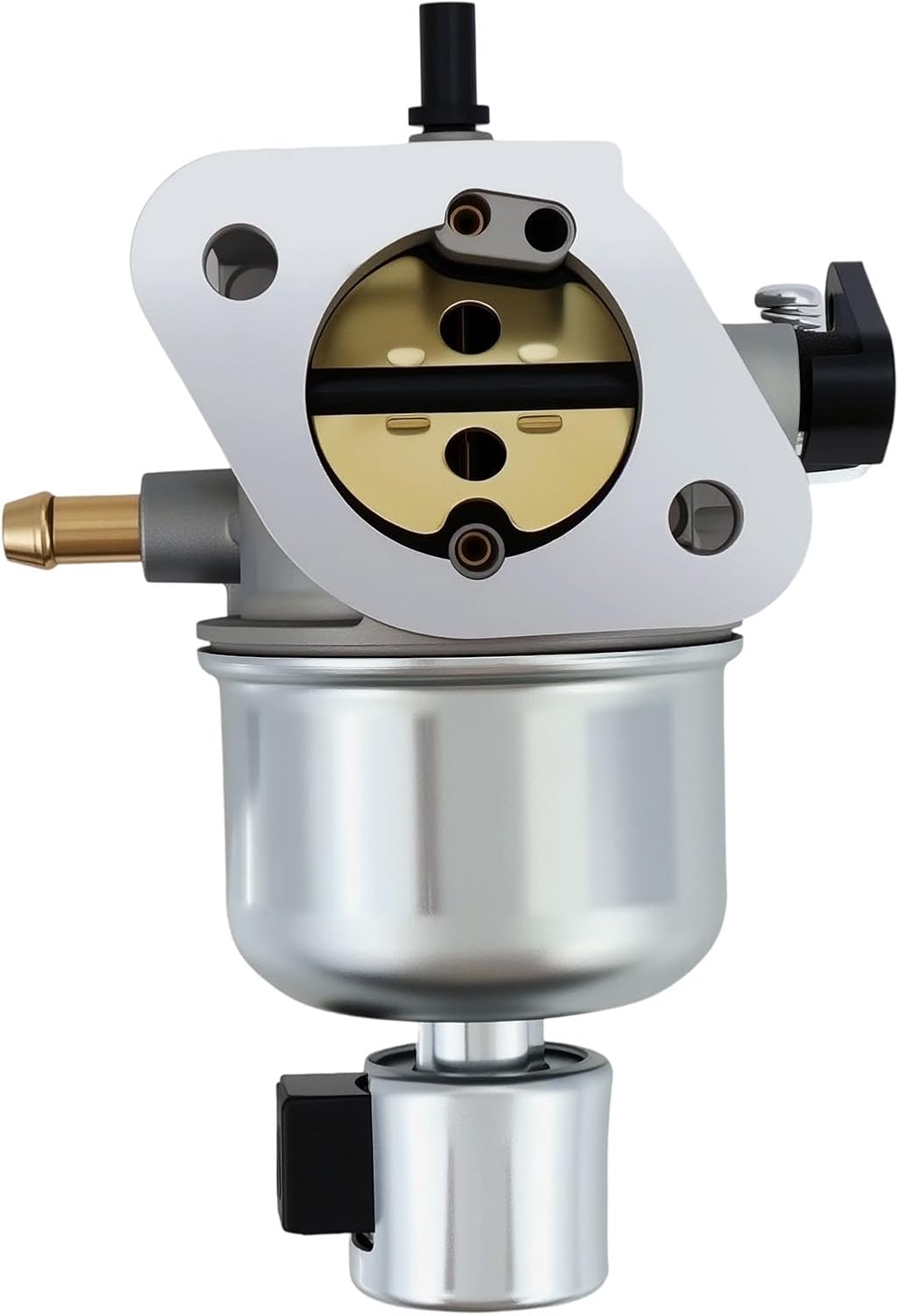 New 15003-7081 Carburetor Fit for Kawasaki FH580V FH541V 19Hp 4 Cycle Engines Carb Replaces 15004-7056 15003-7102 15003-7086 15004-7060 15003-7100 (Carb+Fuel Pump)