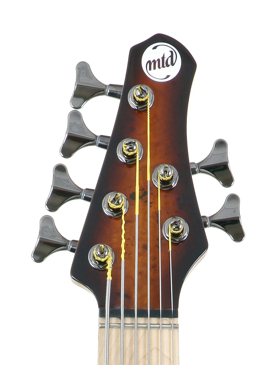 MTD Kingston Bass Guitar Z 6 String, Maple Fingerboard, Tobacco