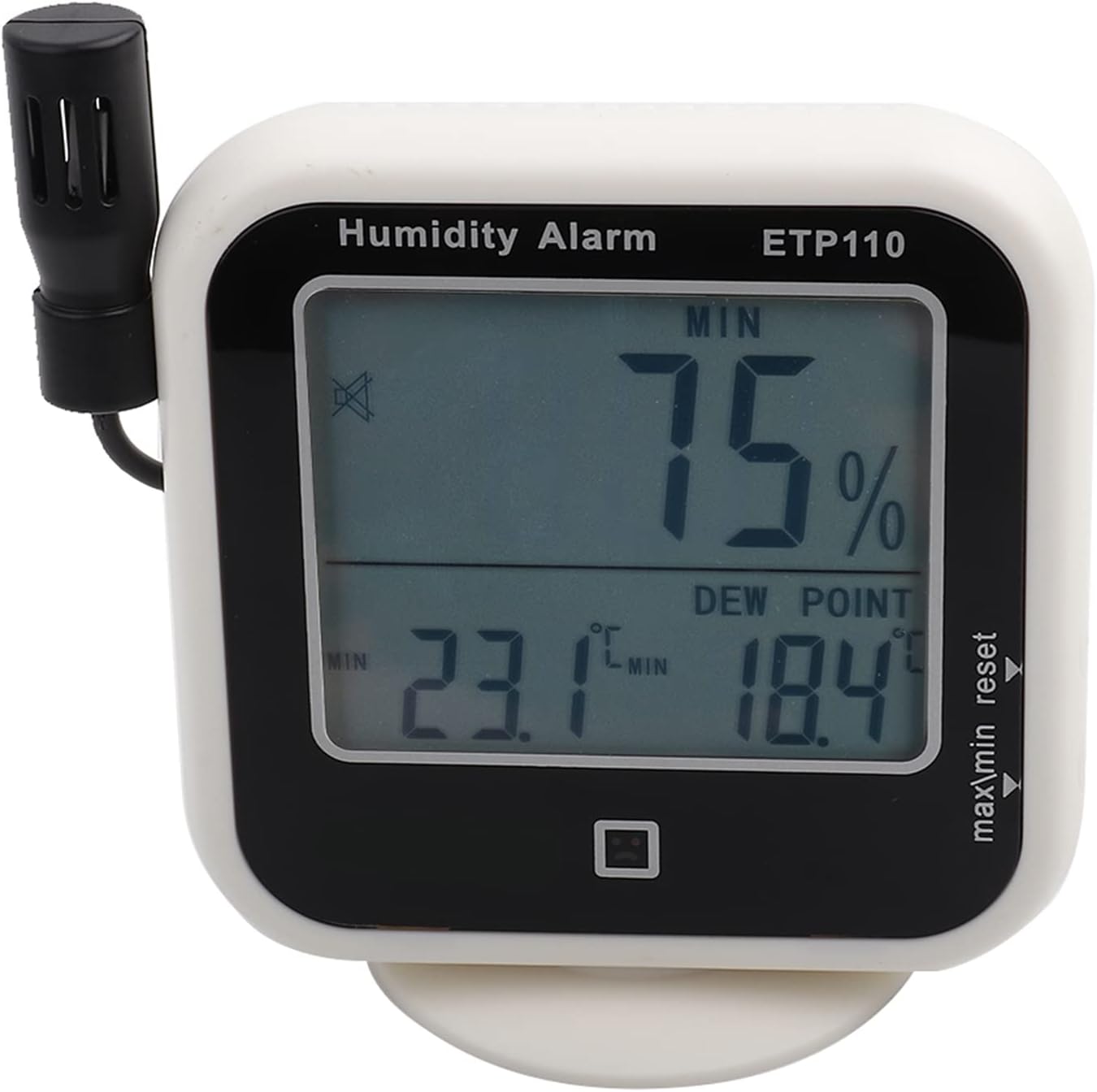ETP110 Digital Hygrometer Humidity Dew Point Meter for Home Laboratory ETP110 Digital