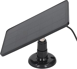 Solar Panel Charger, Good Compatibility 5V 10W 360Â° Rotation Mount DC Port Output High Efficiency for Solar Cell Panel Advertising Light