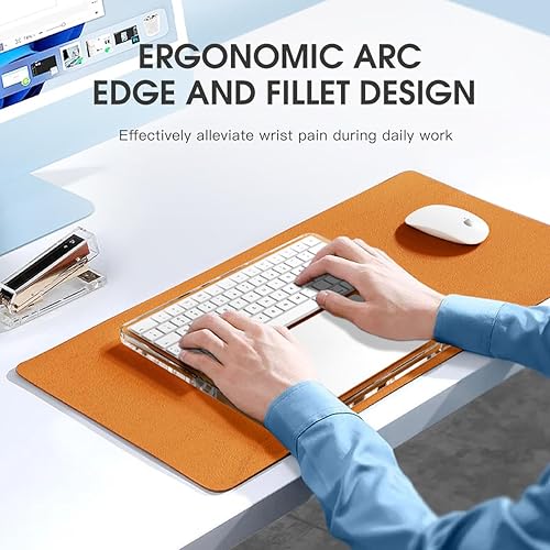 Miniatura 5 de Soporte de teclado acrílico transparente y almohadilla táctil adecuado para teclados Apple Magic de segunda y tercera generación y touchpad Magic de