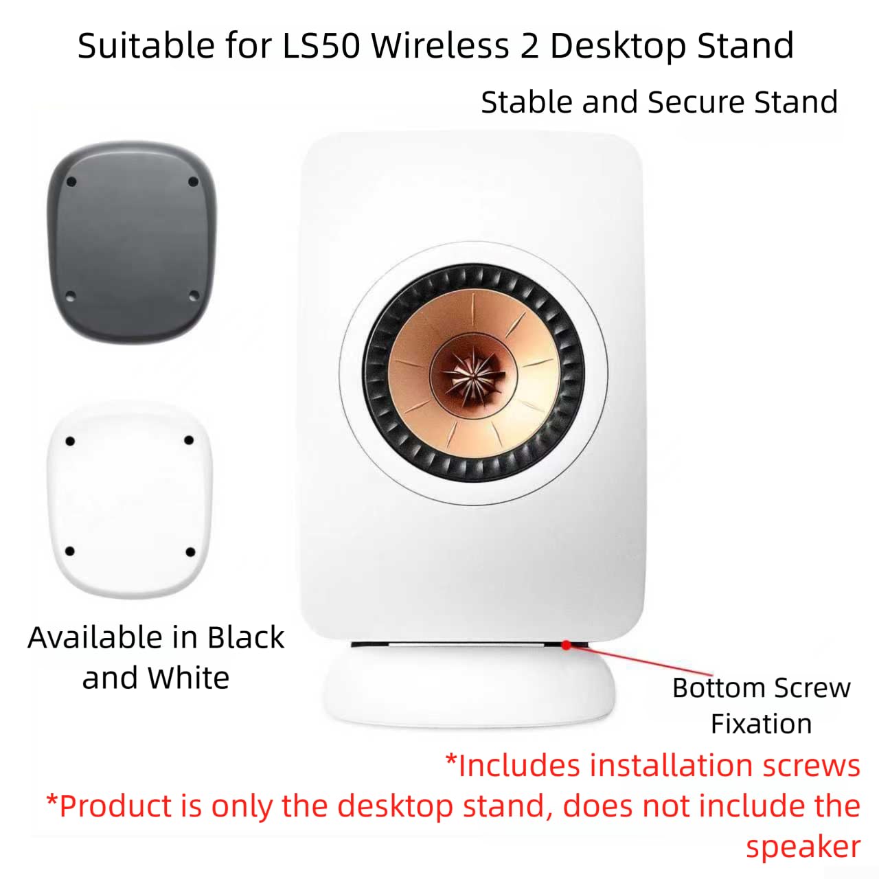 Rutschfester Sockel für LS50 Wireless2 Lautsprecher