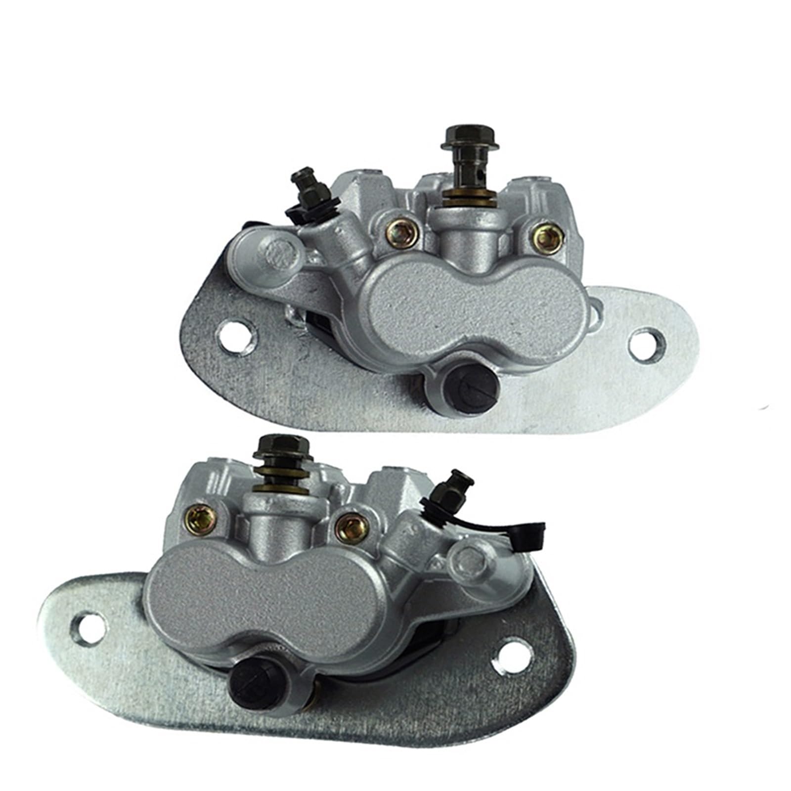 Do Rhino 700 4X4 2008-2013 tylny lewy prawy zacisk hamulca Adapter pompy hamulca tarczowego z klockami zacisków hamulcowych Adapter do tłoczków hamulcowy(Right)
