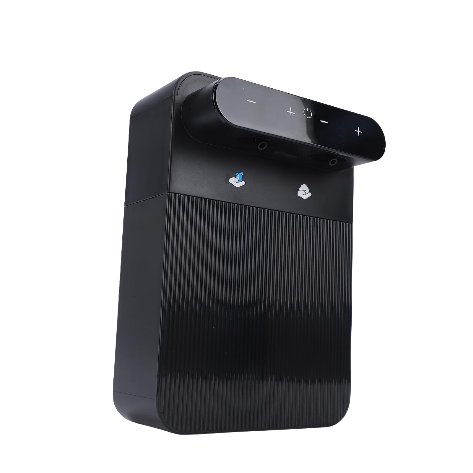 Dispenser di sapone da parete touchless, ricaricabile, capacità 400 ml, per cucina e bagno (liquido sinistro e schiuma destra)
