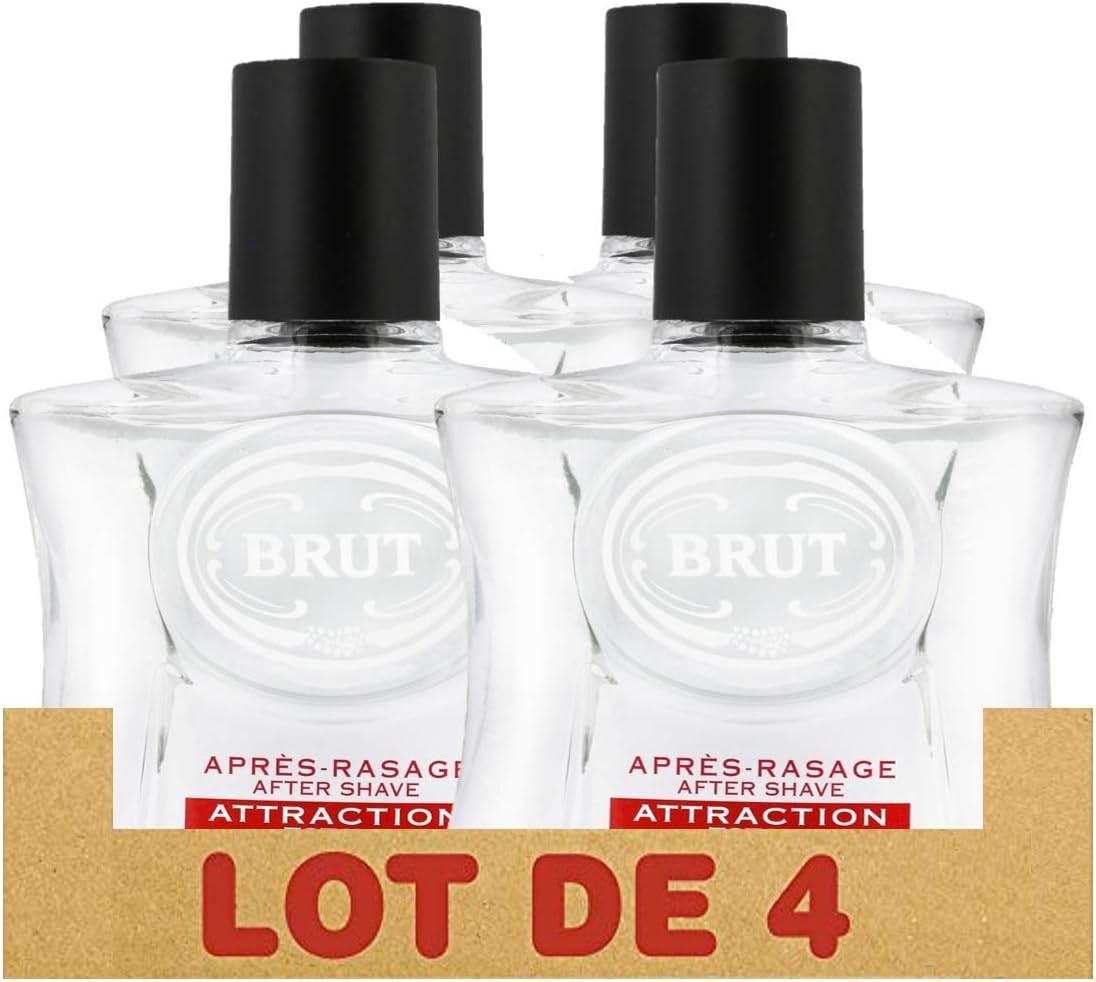 After Shave - Attraction Totale 100ml, 4 Pack