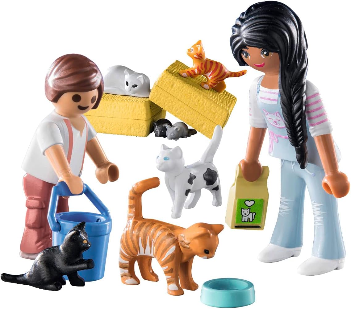 Playmobil Cat Family