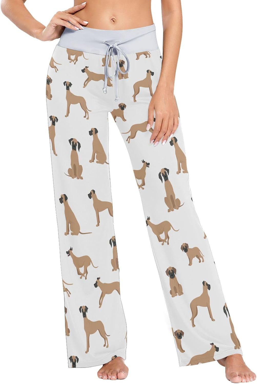 Women's Pajama Pants Birds Tit Robin Jay Bullfinch Sleepwear Lounge Pajama Bottoms XS