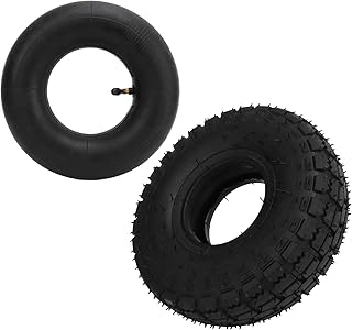 Pneu de scooter elétrico, elasticidade do pneu interno externo espessado tubos de scooter elétrico substituição de scooter de pneu de borracha para scooter elétrico 4.10 3.50 4