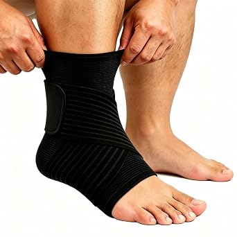 King Mills Plus Size Ankle Boot for Sprained Ankle & Peroneal Tendonitis Brace, Foot Support Sprained Boot for Men with Large Shoe Size or Swollen Foot X-Large/XX-Large