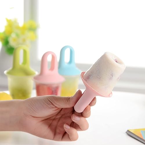 Miniatura 7 de Mini Ice Easy Release Ice Pop Maker Reusable Baby Fruits Shakes Ice Cream Home-made Ice Pop Ice Cream Molds Popsicles Kids Fondant For Making