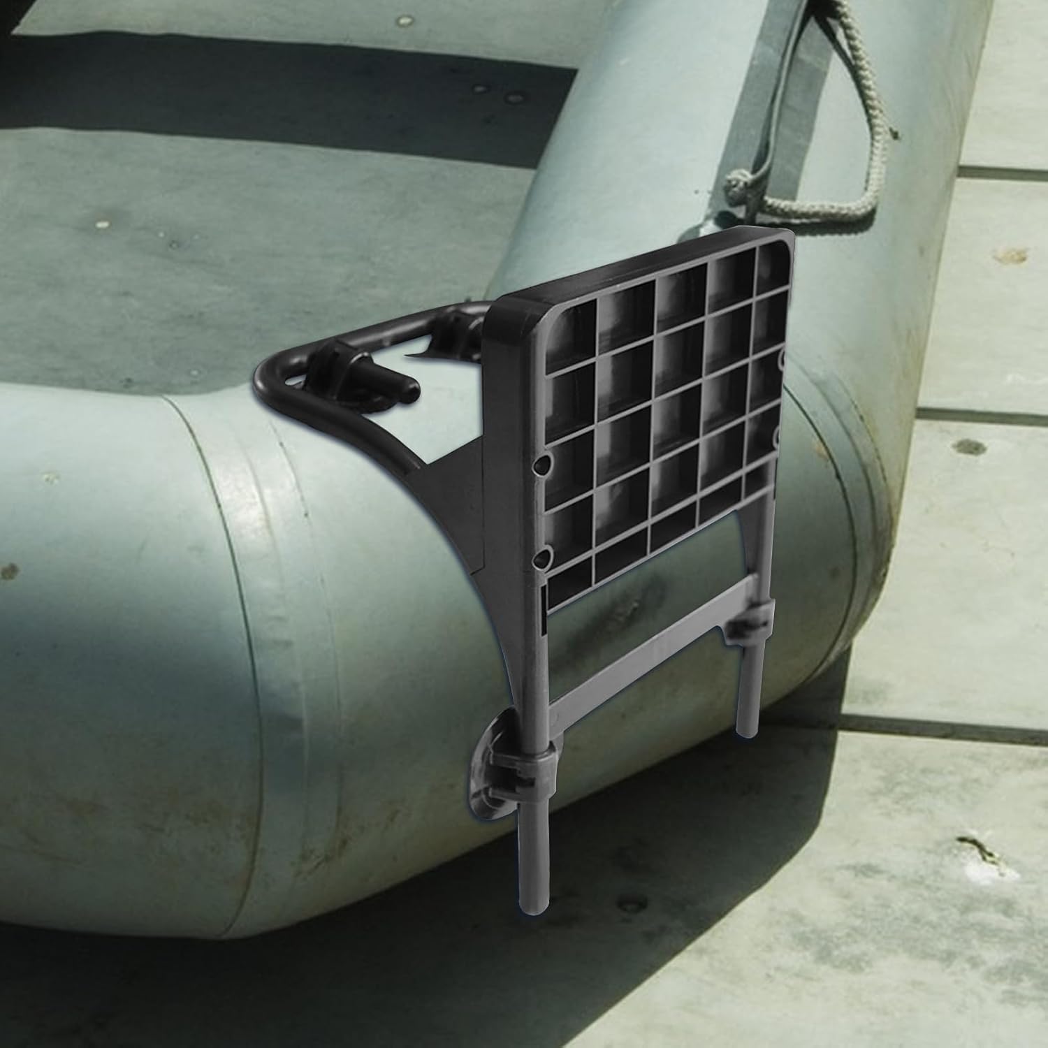 Boat Motor Mount Bracket – Heavy Duty Support for Outboard Engines, Adjustable Universal Fitting System | Secure Durable Spare Part for Kayak, Canoe, Inflatable Dinghy, Small Vessel Owners, Anglers