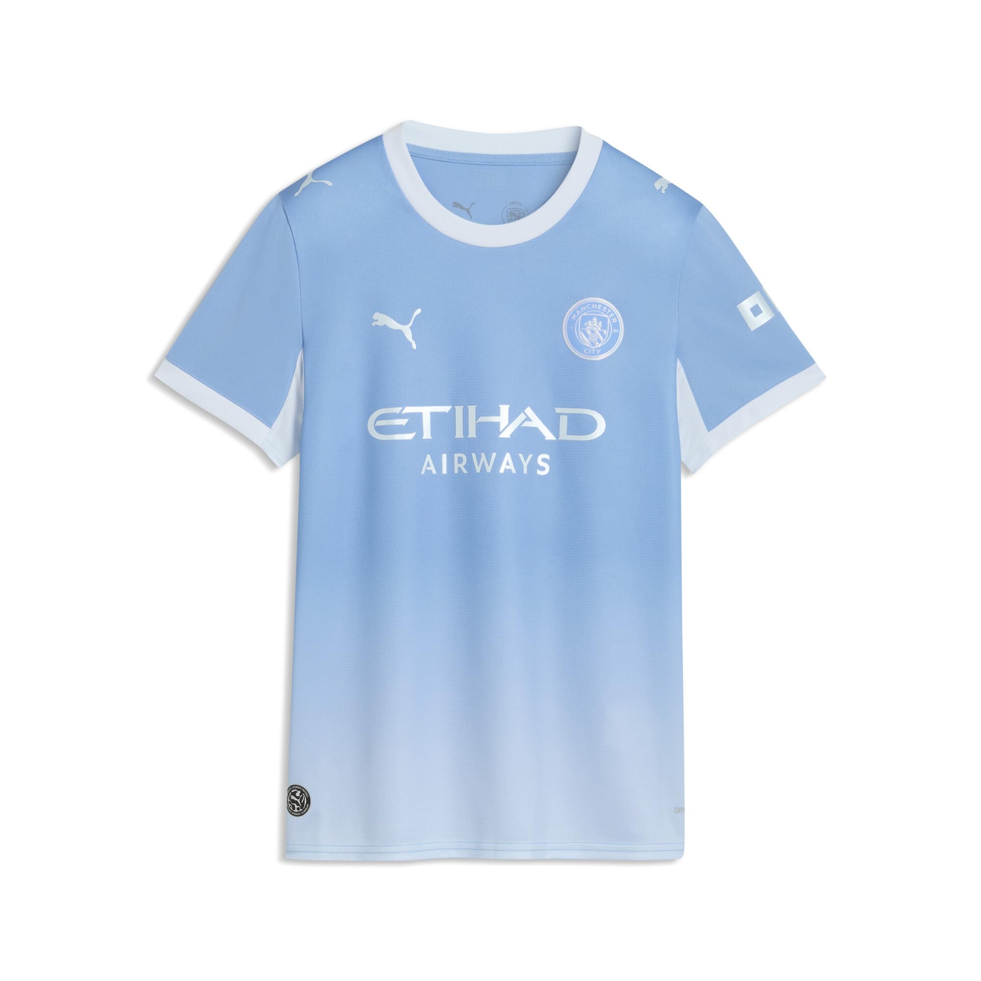 PUMA Maglia Home Manchester City Donna 2026/27 - Blu | Replica ufficiale; maglia da calcio; maniche corte; vestibilità regolare; dryCELL allontana l'umidità; tessuto traspirante