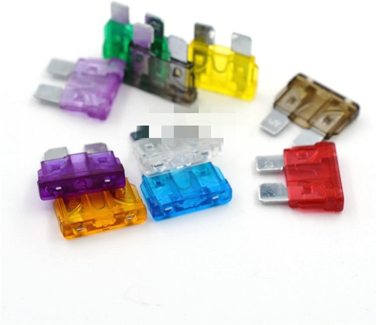 Fuses 10PCS Medium Car Fuse 30A Truck Blade Fuse for Car Mid Automotive Fuses Auto 30A Fuse Green Color