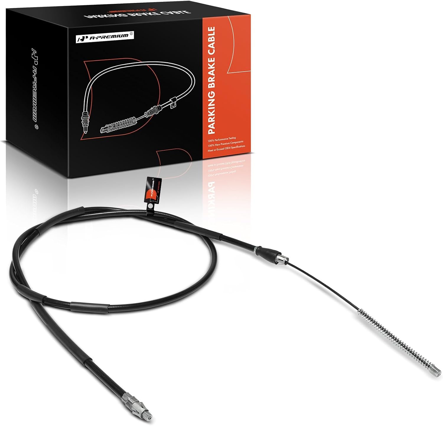 A-Premium Rear Passenger Parking Brake Cable Assembly