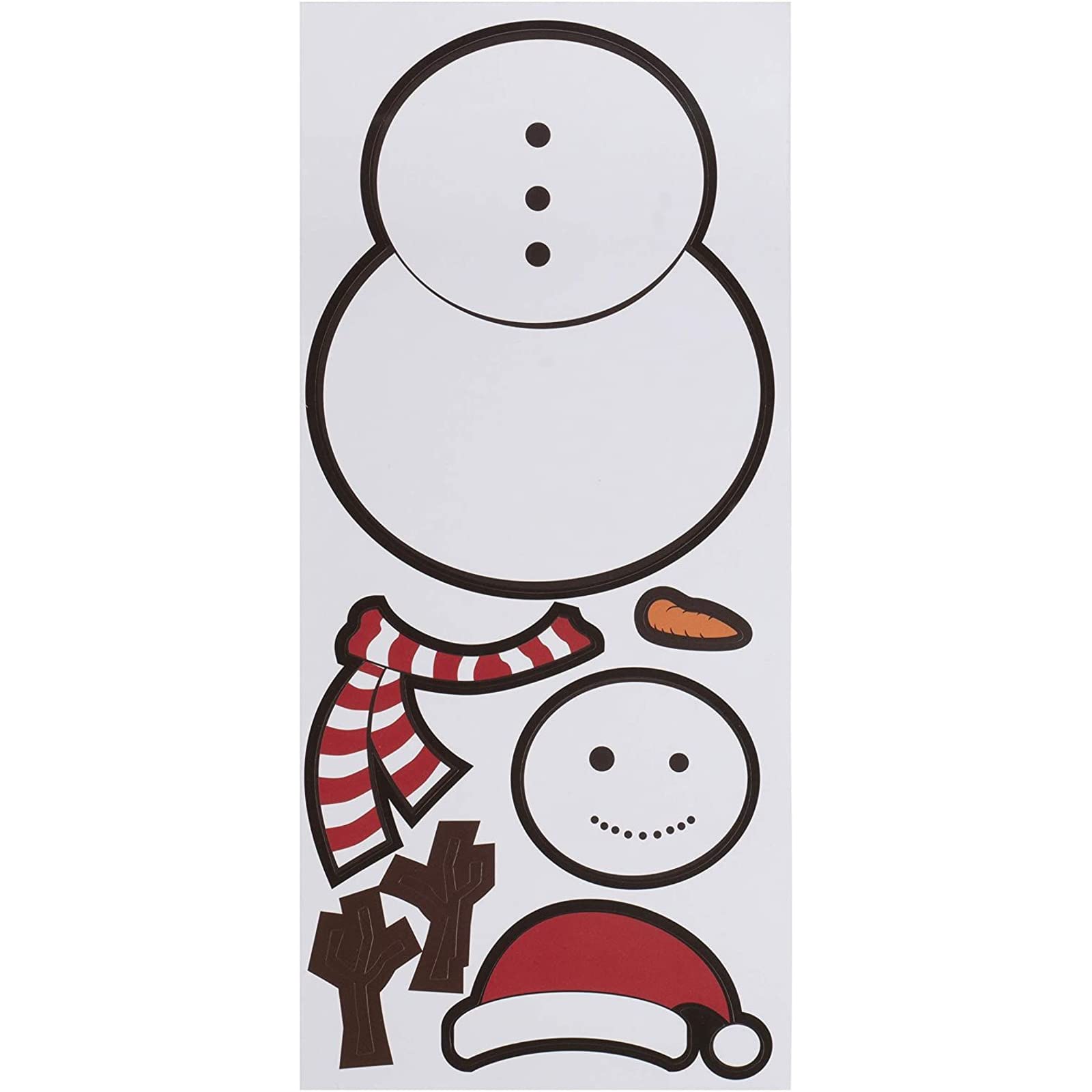 16 Player Build A Snowman Family Christmas Games, Holiday Party Supplies,  Team Activity Kit for Kids and Adults : Home & Kitchen - Amazon.com
