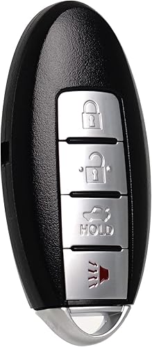 Miniatura 8 de Llavero de repuesto para Nissan Altima 2007 2008 2009 2010 2011 2012 Maxima 2009-2013 2014 Murano 370Z Infiniti EX35 FX35 G37 G25 entrada sin llave
