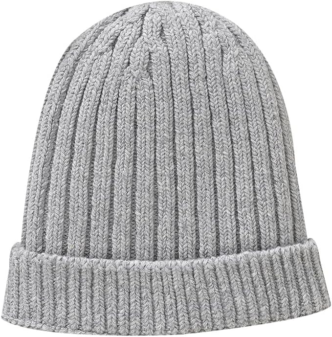 Neiwech Cotton Baby Beanie Hat Infant Newborn Toddler Winter Knitted Warm Skull Caps for Boys Girls 0-24 Months