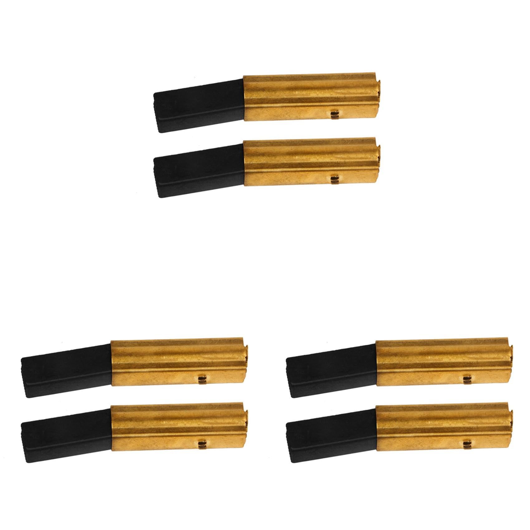 Hndhbfgrt 6Pcs Motor Carbon Brush for Industrial Vacuum Cleaner Motor Engine Carbon Brush BF501 BF502 BF822 Repair Part