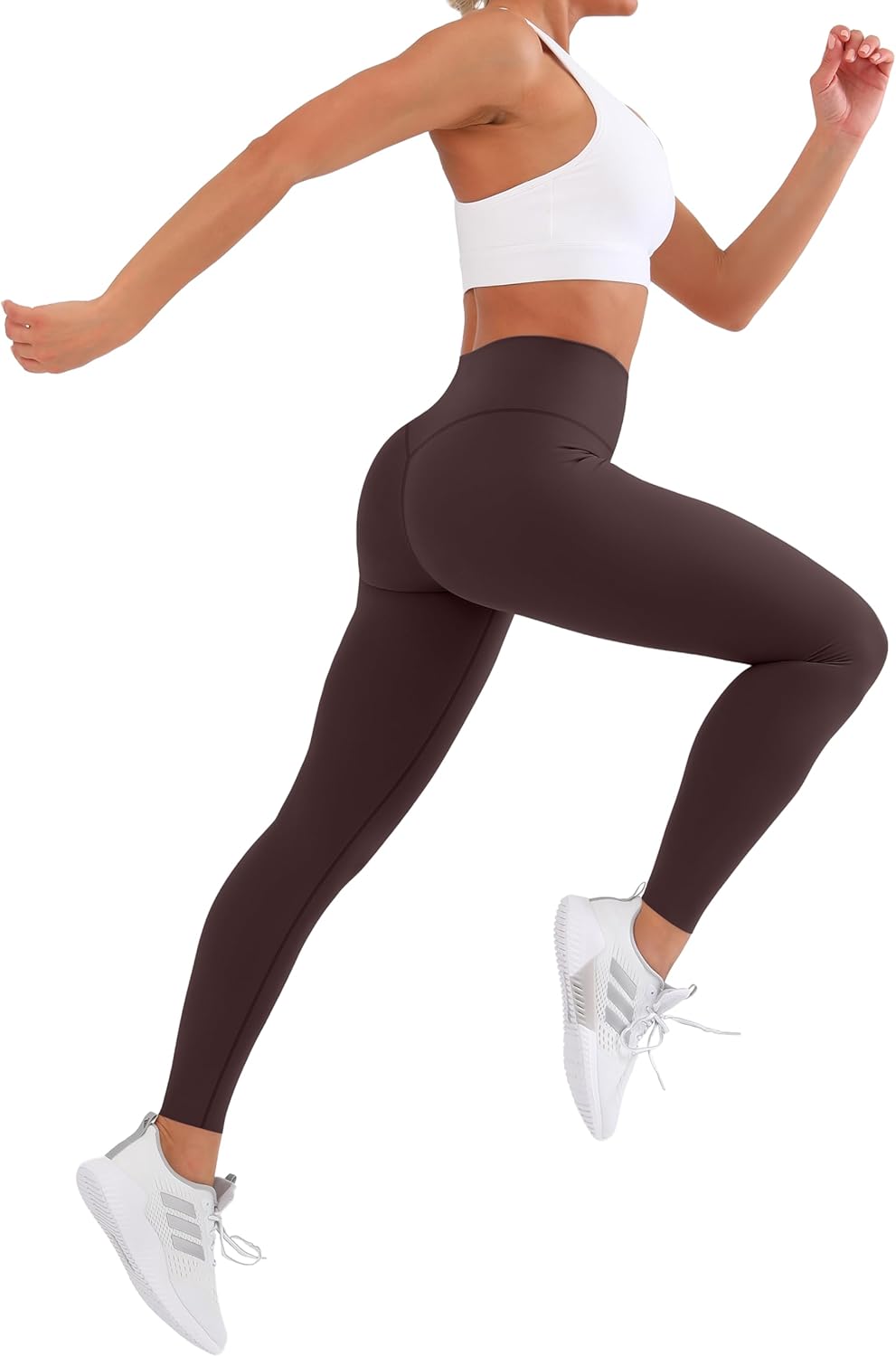 CHANAN High Waisted Leggings for Women No See Through Tummy Control Buttery Soft Yoga Pants for Workout Athletic Running - Image 2