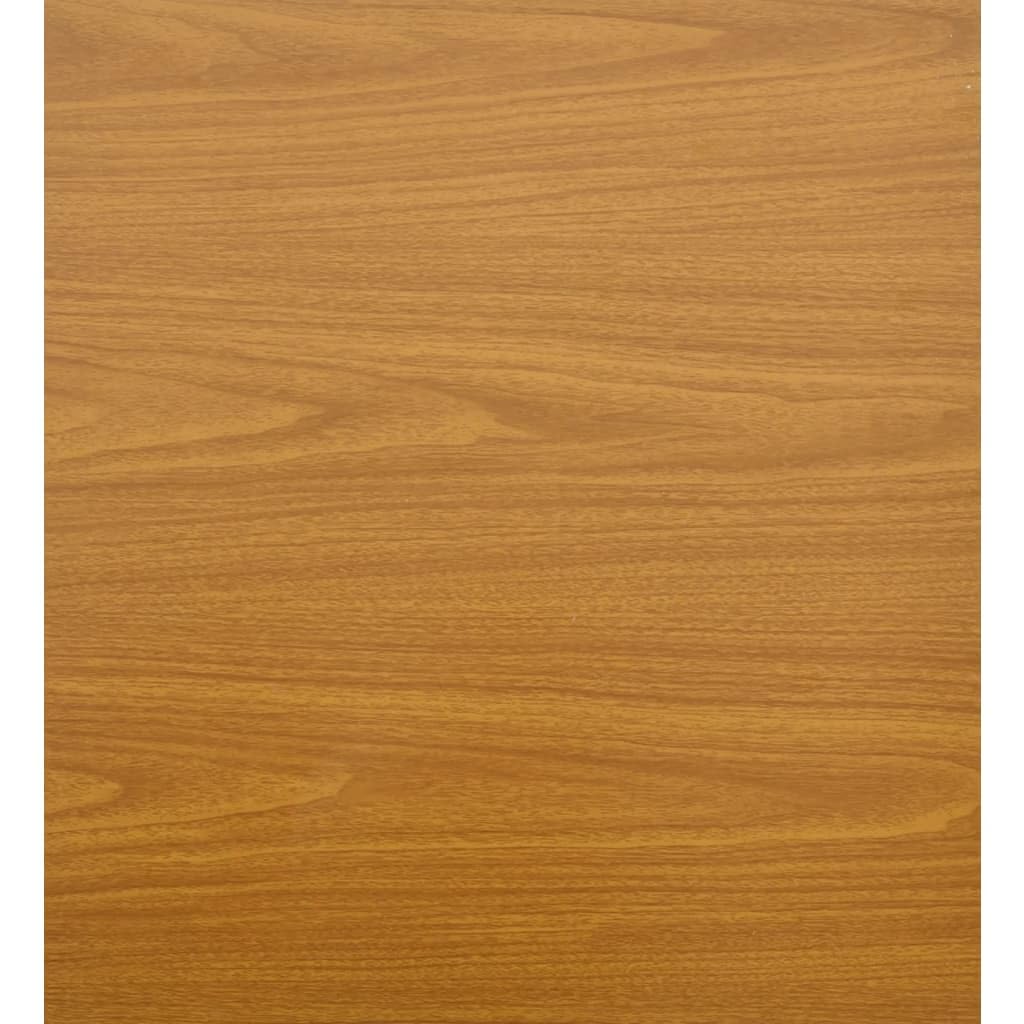 Casetta porta attrezzi marrone chiaro, 191 x 895 x 198 cm, in acciaio zincato, con maniglie, drenaggio del tetto obliquo, 4 aperture di ventilazione, spazio per attrezzi e tosaerba, marrone