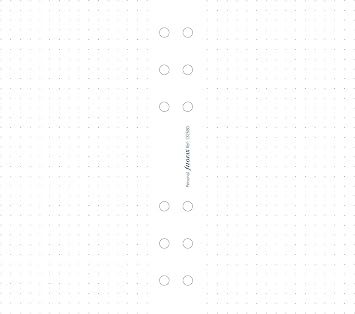 Filofax B132680 Organizer Refill, Personal Size, Dotted Paper
