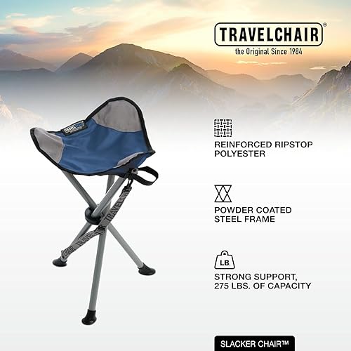 Miniatura 4 de TravelChair - Banqueta para camping, con forma de trípode y plegable - Asiento