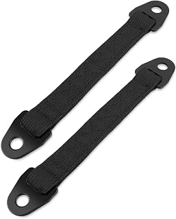 2Pcs Heavy-Duty Door Limit Straps Fit for Can-Am Defender & Defender Max Limited (2020-Present), Extra-Long for Wider Door Opening, Black