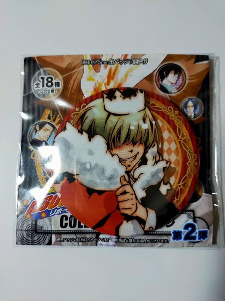 家庭教師ヒットマンREBORN リボーン ジャンプフェスタ 缶バッジ ベル 家庭教師ヒットマン REBORN 六道骸 ジャンプフェスタ JF 缶