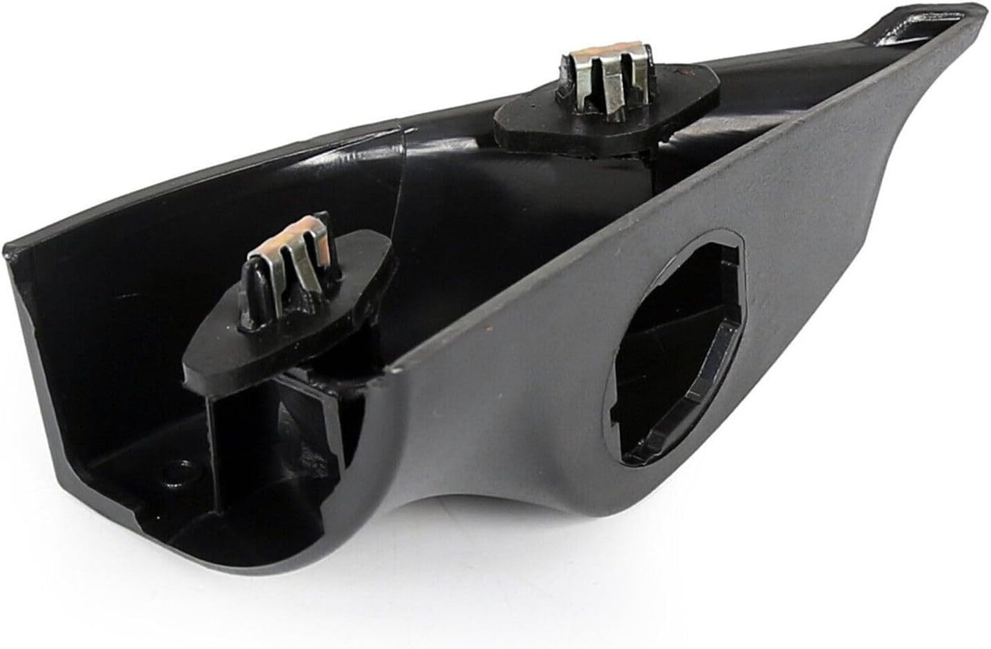 meskel Front Driver Door Panel Mirror Control Switch Cover Trim LH Plastic BIKE0057 9S4Z17K709AA, Black