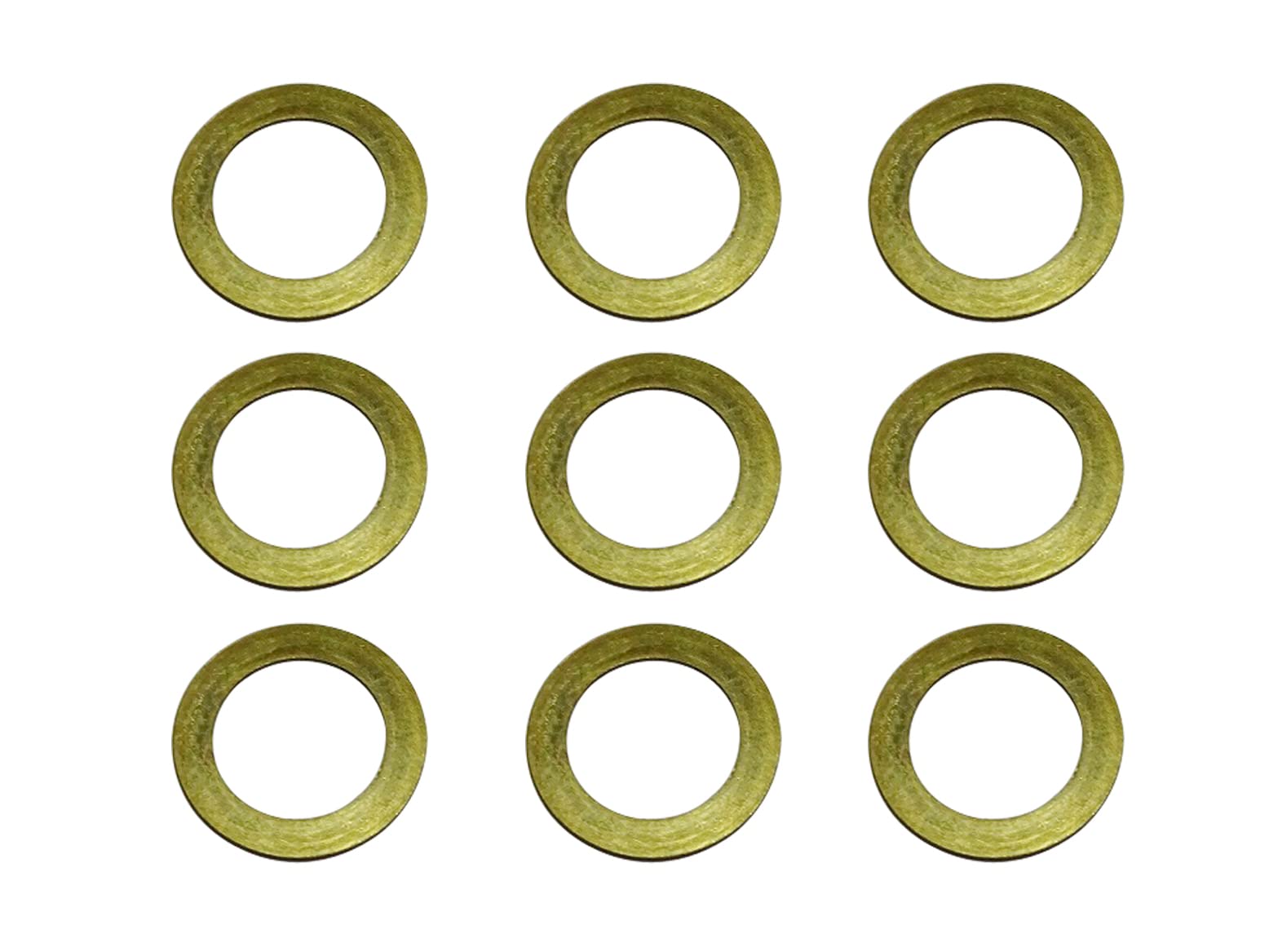 Carburetor brass spacer Replaces Victa CR03619A For Victa G4 series lawnmower carburetors (Pack of 9)