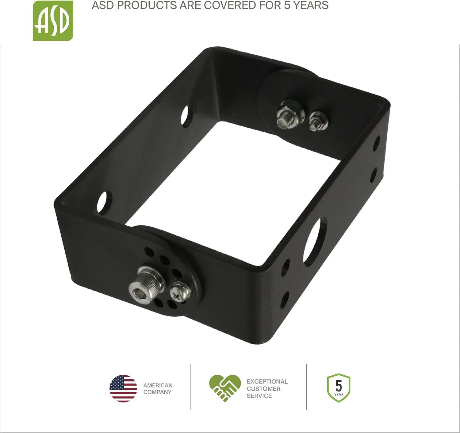 ASD Full Trunnion Mounting Bracket for LED Area Lights | Compatible with 150-300W LSB5, LSB5A, LSB5B | Bronze