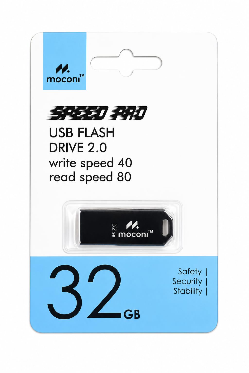 Speed Pro USB Flash Drive 2.0, 32GB, Black,Plastic Body Read Speed 60MB/s, Write Speed 30MB/s (32, GB)-picture-12