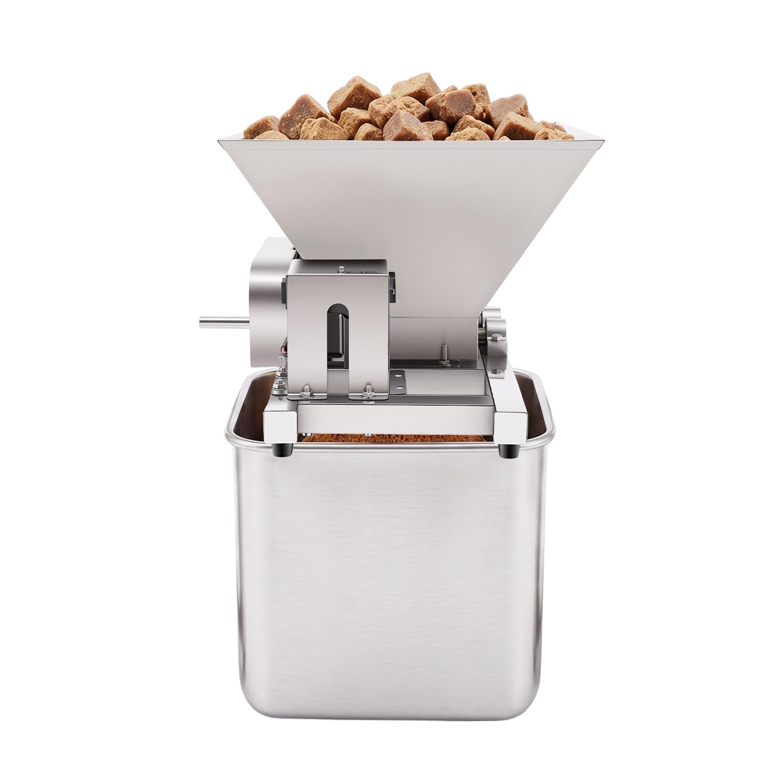 Molinillo de frutas eléctrico de acero inoxidable, 60 W, motor de pan