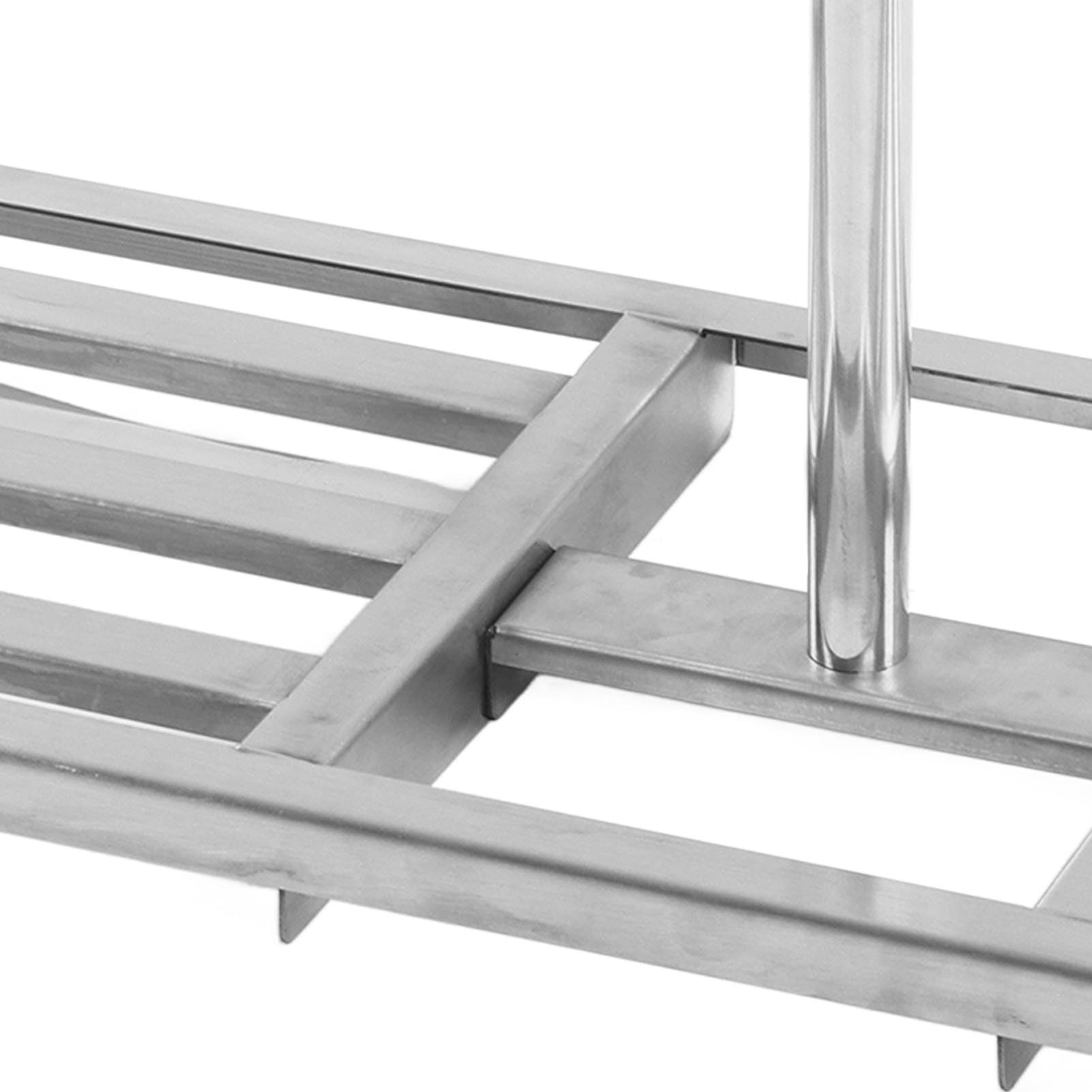 Generic Rastrillo Nivelador de Césped de Acero Inoxidable Nivelador de Césped Eficiente para y Jardín para Ahorrar Mano de Obra