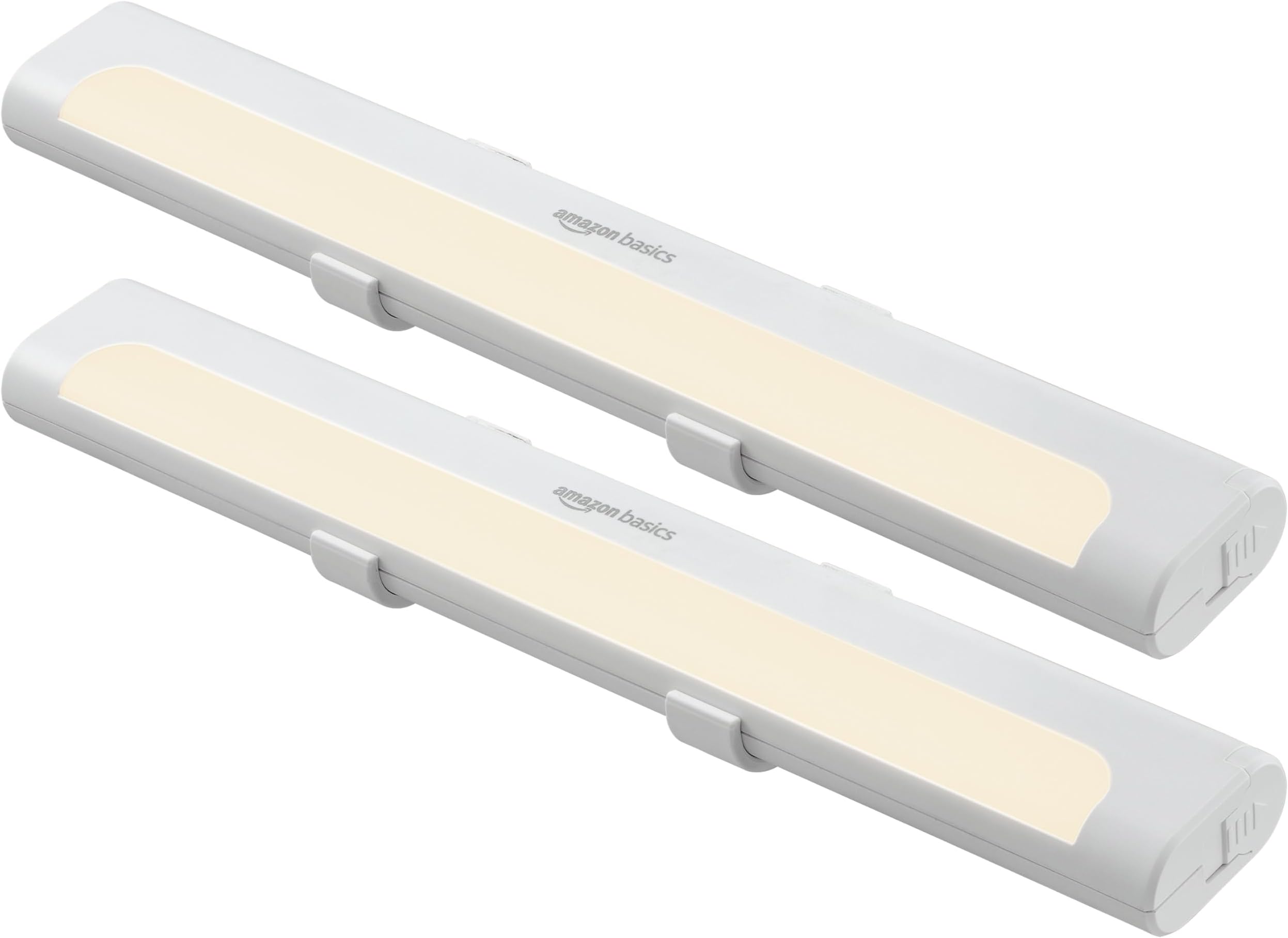 Amazon Basics LED Stick On Lights, Battery Operated, Wireless, 65