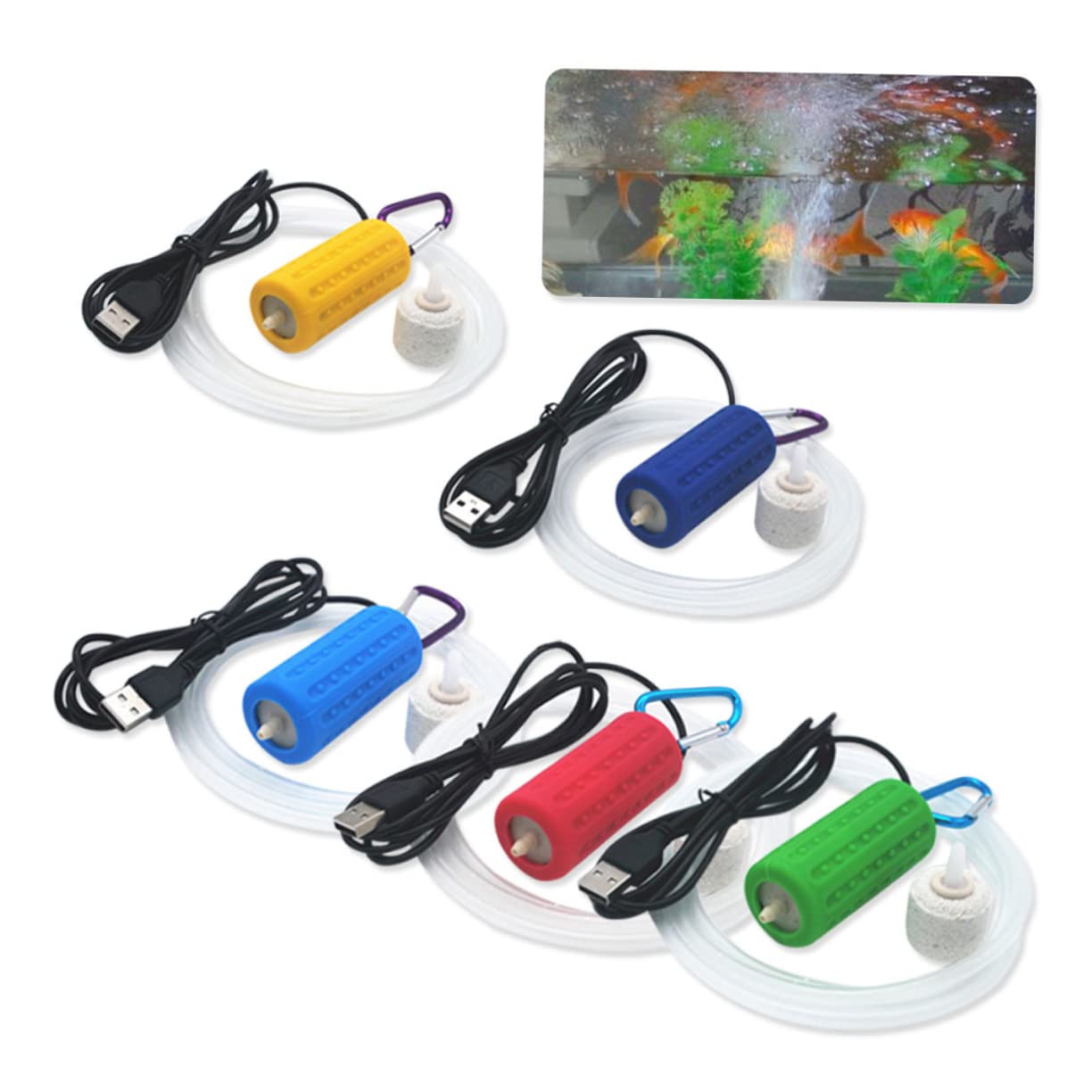 3 Stück Teichpumpen Wasserteichpumpe Hydroponische Sauerstoffpumpe Autowasserpumpe Luftpumpe