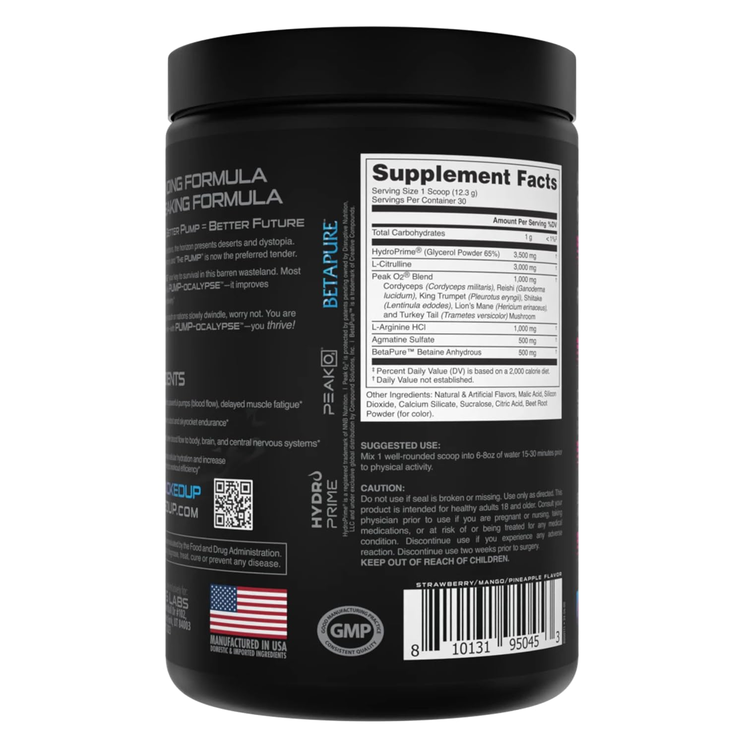 Pump-ocalypse Miami | Nitric Oxide and L Arginine Supplement with Citrulline Malate, GlycerPump | Ultimate N.O. Booster | Lean Muscle Support for Blood Flow, Vascularity, Hydration and Endurance — Amazon image 5