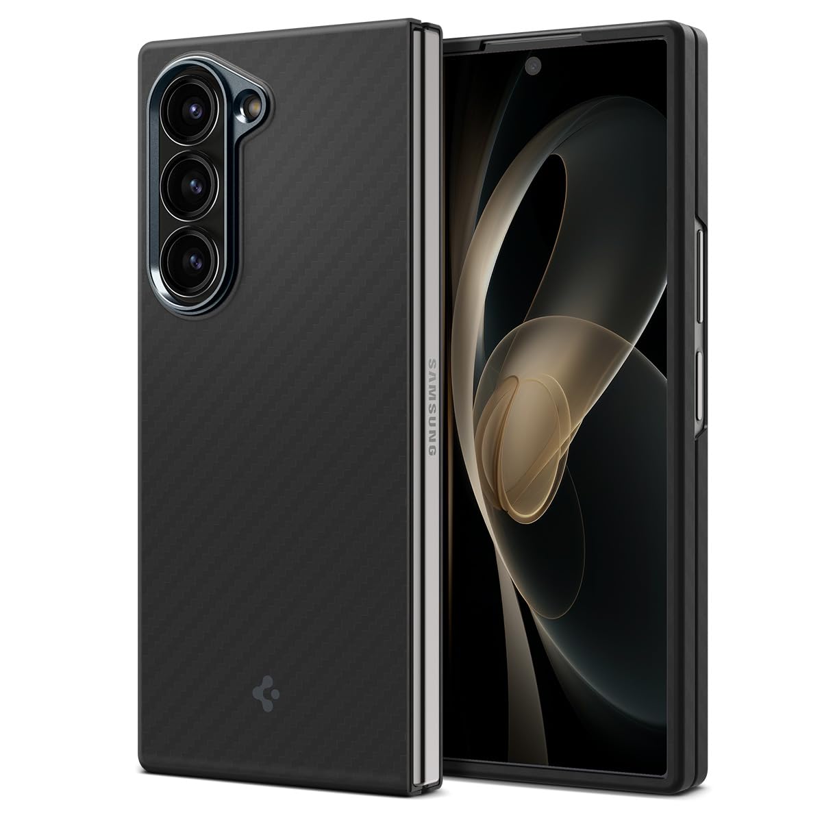 Spigen Funda Air Skin Aramid para Samsung Samsung Galaxy Z Fold 6 | Negro