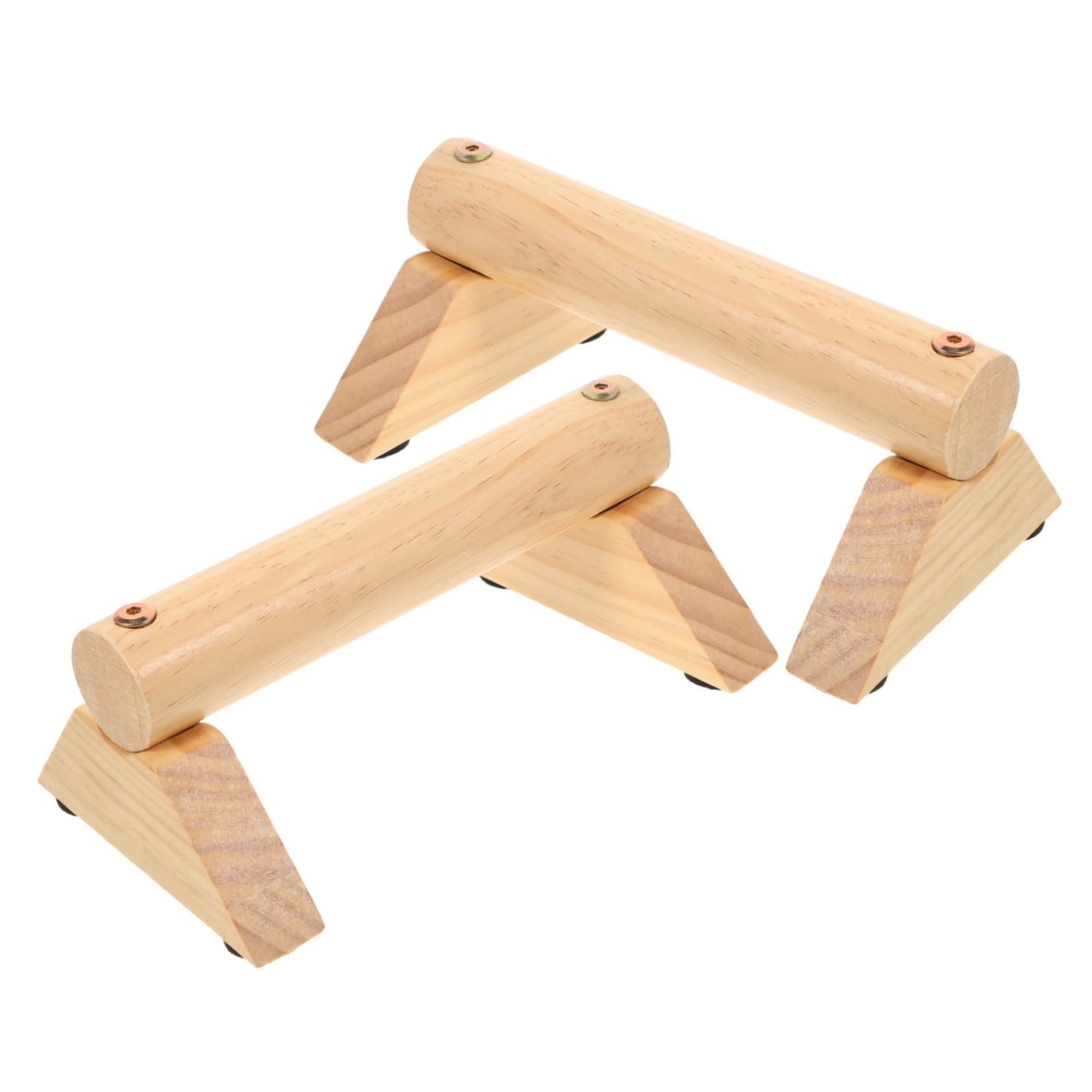 Milisten 1set Bars Non- Pads Portable Fitness Equipment for Strength Training Abdominal Workouts and Balance Exercises for Home Gym Use