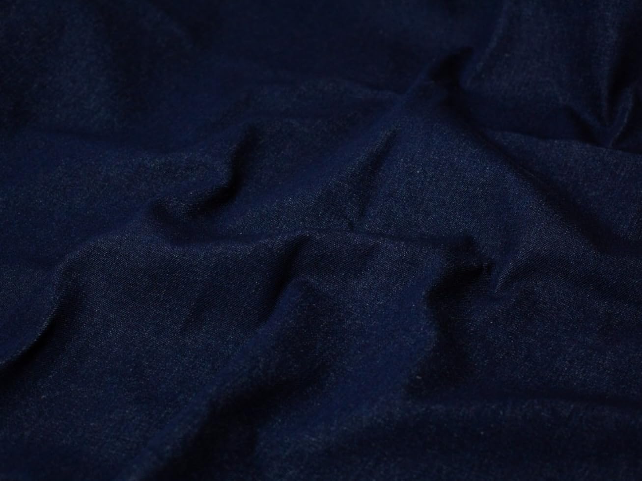 Minerva Indigo Blue 14Oz Heavy Cotton Denim Fabric - Per Metre