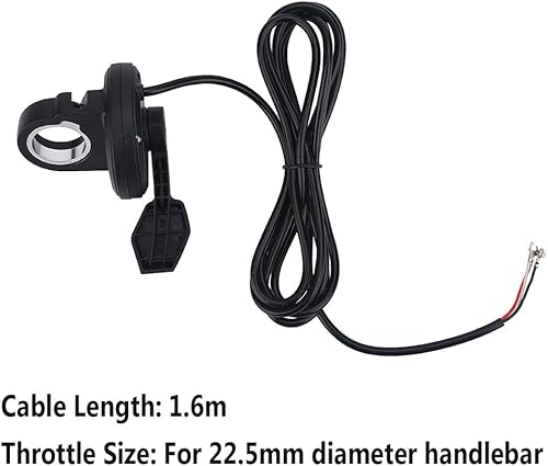 Miniatura 4 de VGEBY Asamblea de control de la mano izquierda o derecha del acelerador del pulgar para el acelerador eléctrico de la vespa de la b