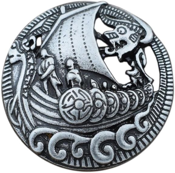 celtic viking ship brooch