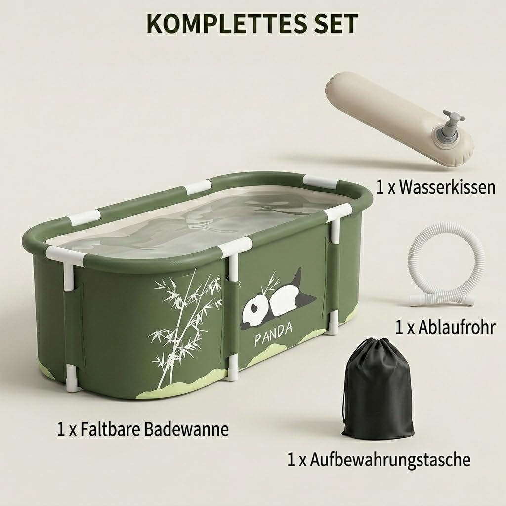 Bañera plegable para adultos, bañera plegable portátil para ducha, bañera plegable portátil cómoda bañera de remojo para el hogar, viajes y apartamentos de alquiler