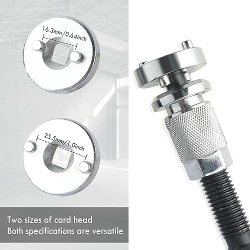 Miniatura 7 de Herramienta de compresión de pinza de freno, herramienta de pinza de freno trasera derecha para repuesto de pastillas de freno traseras,